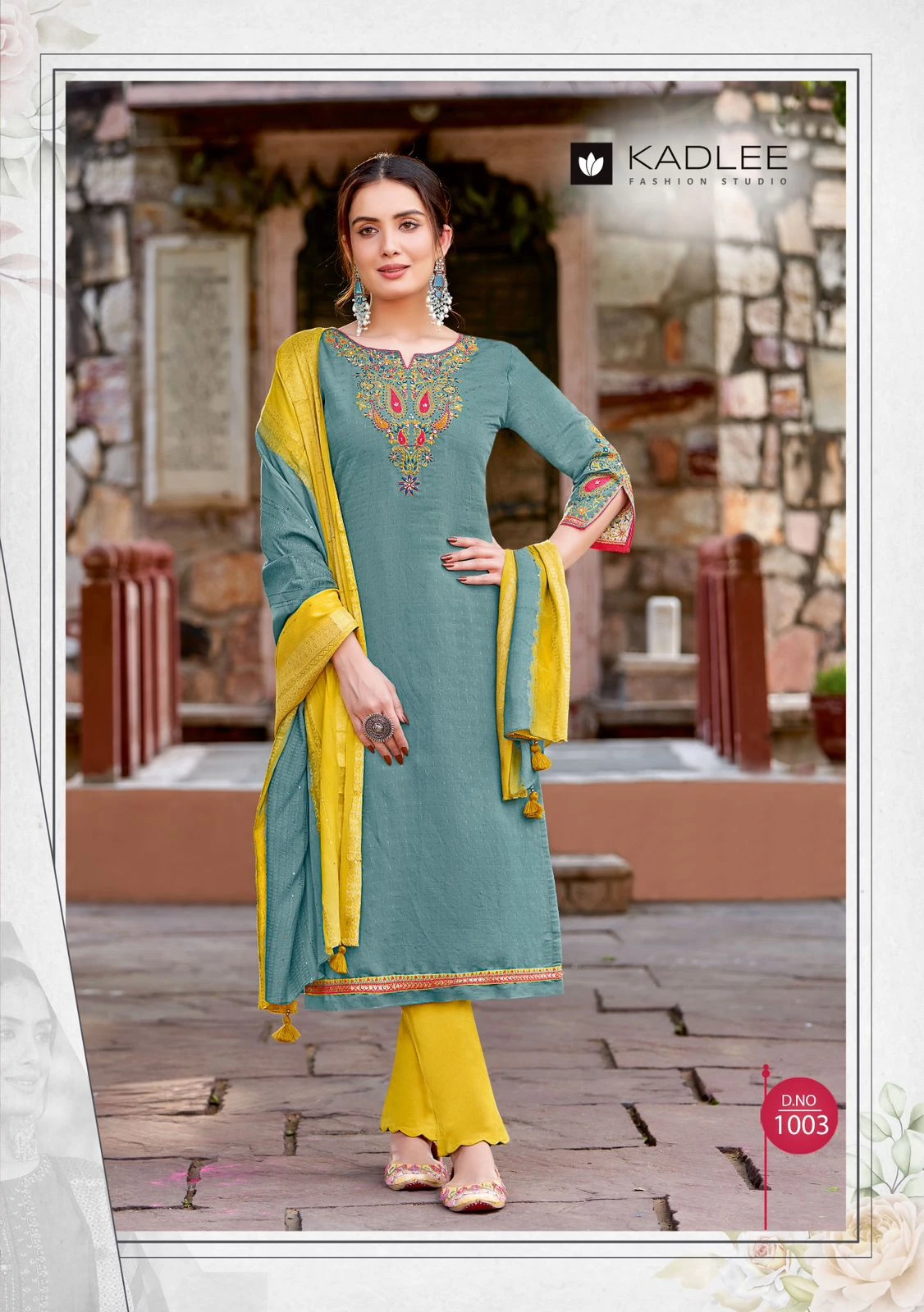 Kalroop Kalindi Fancy Rayon Wholesale Readymade Salwar Suit Catalog — Wholesale Salwar Suits, MPA wholesale from Surat - Gallery Image 6